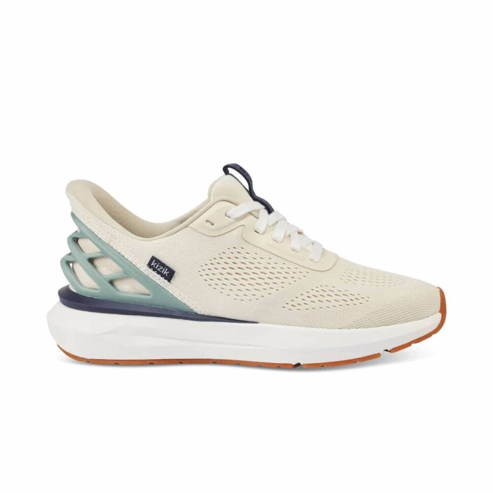 NEW KIZIK men's athens 2 slip on sneaker in whitecap/gray